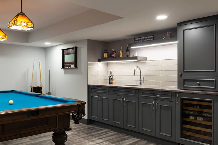 Basement Reno Ideas Bar Games