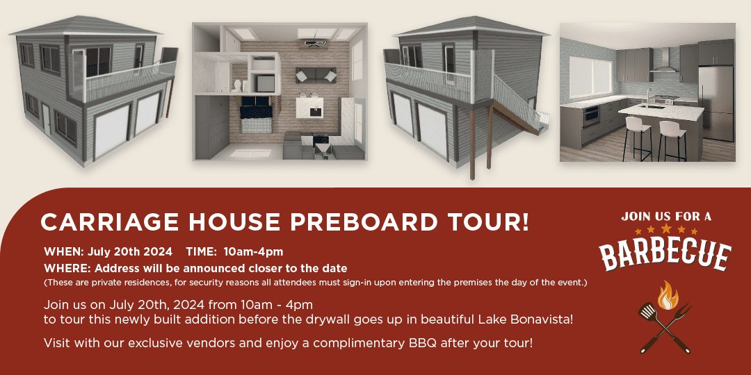 Pinnacle Renovations | Carriage House Preboard Tour!