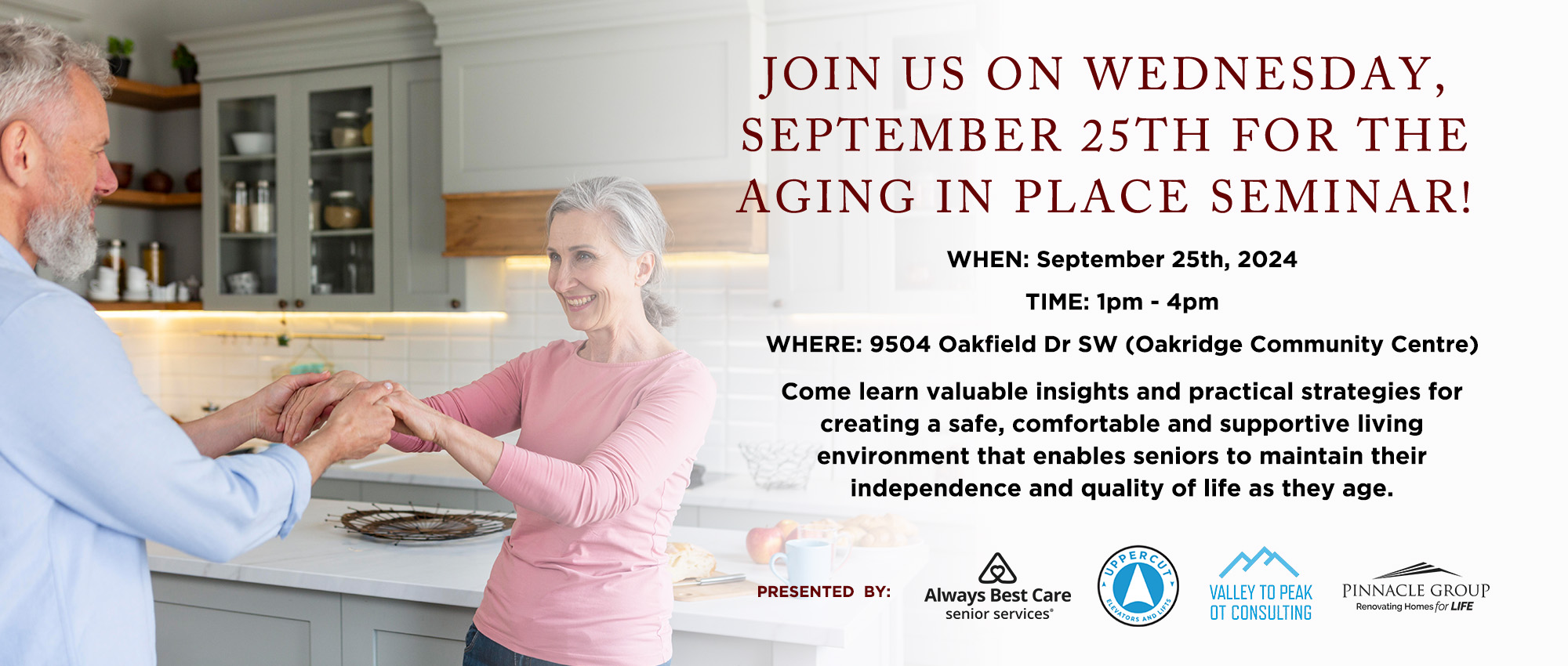 Pinnacle Renovations | Aging In Place Seminar